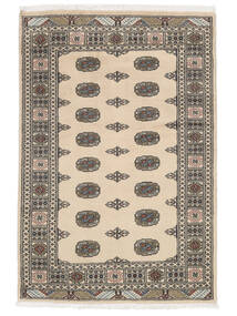 126X184 絨毯 オリエンタル パキスタン ブハラ 2Ply 茶色/ベージュ (ウール, パキスタン) Carpetvista