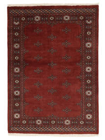  Orientalischer Pakistan Buchara 3Ply Teppich 142X200 Dunkelrot/Schwarz Wolle, Pakistan Carpetvista