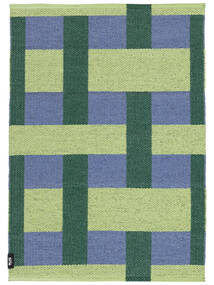 Checkson Indoor/Outdoor Rug Washable 70X100 Small Green