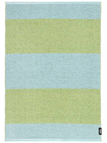 Emil Indoor/Outdoor Rug Washable 70X100 Small Light Green/Light Blue