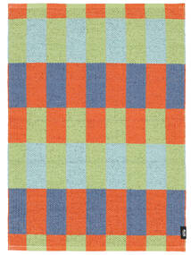  Washable Indoor/Outdoor Rug 70X100 Favola Orange/Blue Small