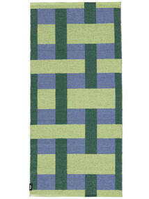  Indoor/Outdoor Rug 70X150 Washable Small Checkson - Green