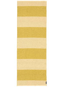 Emil Indoor/Outdoor Rug Washable 70X200 Small Yellow/Light Yellow Runner