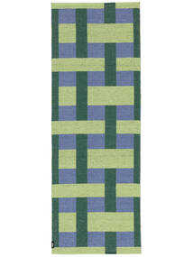  Indoor/Outdoor Rug 70X200 Washable Small Checkson - Green