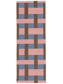  Indoor/Outdoor Rug 70X200 Washable Small Checkson - Pink/Multicolor