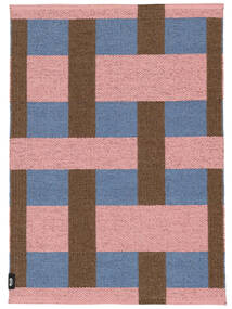 Checkson Indoor/Outdoor Rug Washable 70X100 Small Pink/Multicolor