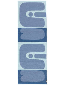 Blobber Indoor/Outdoor Rug Washable 70X200 Small Blue Runner