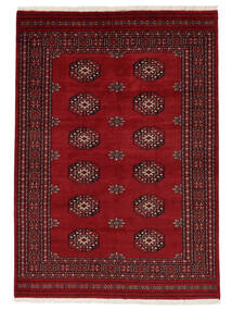 絨毯 オリエンタル パキスタン ブハラ 3Ply 171X240 ダークレッド/ブラック (ウール, パキスタン)