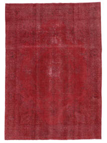  Obojeni Vintage Tepih 240X335 Vintage Perzijski Vuneni Tamno Crvena Veliki Sag Carpetvista