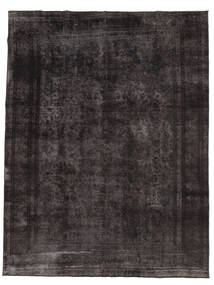  Colored Vintage Rug 287X371 Vintage Persian Wool Black Large Carpetvista