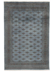 197X296 絨毯 オリエンタル パキスタン ブハラ 3Ply ダークグレー/ブラック (ウール, パキスタン) Carpetvista