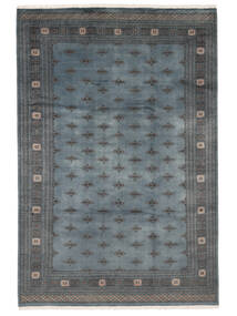 248X368 絨毯 オリエンタル パキスタン ブハラ 2Ply ダークグレー/ブラック (ウール, パキスタン) Carpetvista