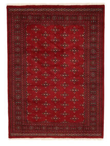  Orientalischer Pakistan Buchara 3Ply Teppich 179X247 Dunkelrot/Schwarz Wolle, Pakistan Carpetvista