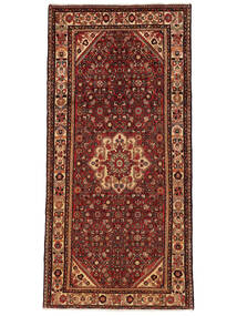 Persialainen Mehraban Matot 158X320 Musta/Tummanpunainen Carpetvista
