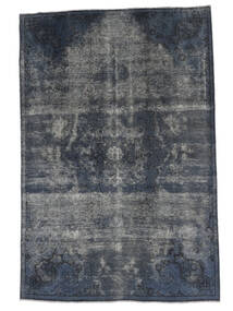 180X265 絨毯 カラード ヴィンテージ モダン ブラック/ダークグレー (ウール, ペルシャ/イラン) Carpetvista