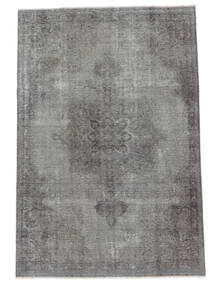 絨毯 カラード ヴィンテージ 196X286 ダークグレー/ブラック (ウール, ペルシャ/イラン)