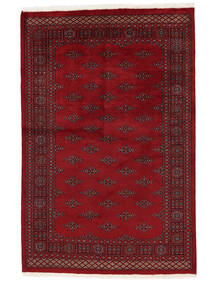 Pakistan Bokhara 3Ply Rug 139X210 Dark Red/Black Wool, Pakistan Carpetvista