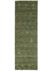  Wool Rug 80X250 Gabbeh Giza Forest Green Runner
 Small