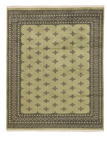 242X302 絨毯 オリエンタル パキスタン ブハラ 2Ply ダークイエロー/茶色 (ウール, パキスタン) Carpetvista