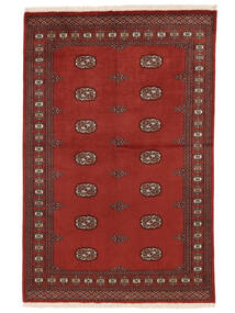  Pakistan Bokhara 2Ply Rug 137X209 Wool Dark Red/Black Small Carpetvista