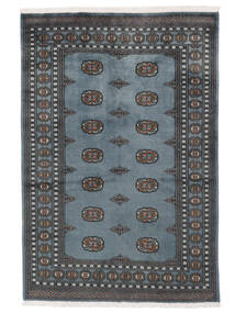 絨毯 パキスタン ブハラ 2Ply 139X204 ブラック/ダークブルー (ウール, パキスタン)