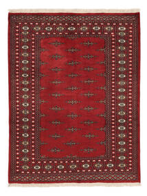  Pakistan Bokhara 2Ply Rug 142X183 Wool Dark Red/Black Small Carpetvista