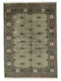 絨毯 オリエンタル パキスタン ブハラ 3Ply 142X198 ダークグリーン/ブラック (ウール, パキスタン)