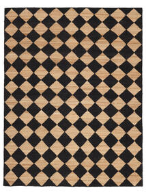  270X360 Romboz Jute Light Brown/Black Large Rug