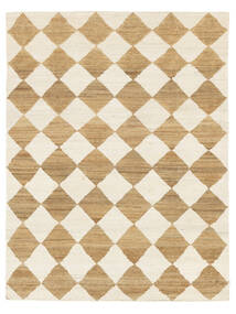  180X240 Romboz Jute Light Brown/Natural White Rug