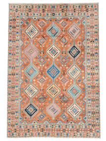  201X292 Medaillon Kazak Fine Teppich Wolle, Carpetvista