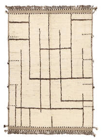 Berber Stil Teppich 175X252 Beige/Orange Wolle, Afghanistan Carpetvista