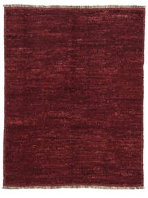 190X236 Contemporary Design Rug Modern Black/Dark Red (Wool, Afghanistan) Carpetvista