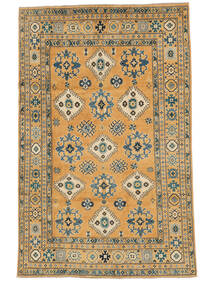  Orientalsk Kazak Fine Teppe 195X306 Oransje/Brun Ull, Afghanistan Carpetvista