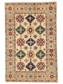  Kazak Fine Rug 194X303 Wool Brown/Orange Carpetvista