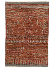 Contemporary Design Rug 175X254 Dark Red/Brown Wool, Afghanistan Carpetvista