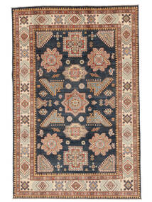 絨毯 オリエンタル カザック Fine 198X298 茶色/ブラック (ウール, アフガニスタン)