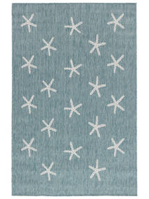  Indoor/Outdoor Rug 140X200 Washable Small Marina - Turquoise