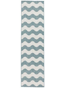 Mare Indoor/Outdoor Rug Washable 80X300 Small Turquoise Runner