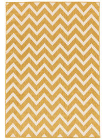 Capri Indoor/Outdoor Rug Washable 140X200 Small Yellow