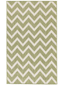 Capri Indoor/Outdoor Rug Washable 100X160 Small Olive Green