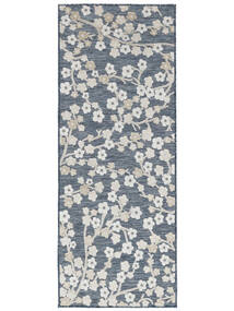  Indoor/Outdoor Rug 80X200 Washable Small Blossom - Blue