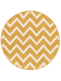  Indoor/Outdoor Rug Ø 100 Washable Small Capri - Yellow