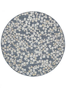  Indoor/Outdoor Rug Ø 200 Washable Blossom - Blue