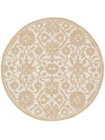  Indoor/Outdoor Rug Ø 150 Washable Small Tajmali - Beige