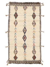 Moroccan Berber - Afghanistan Teppich 100X175 Beige/Braun Wolle, Afghanistan Carpetvista