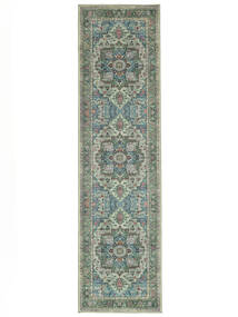 Georgia Oriental 洗える 80X300 小 グリーン 細長 絨毯