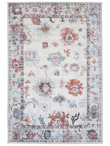 Sazza Oriental 洗える 160X230 ブルー/マルチカラー 綿 ラグ 絨毯