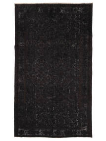 168X287 Colored Vintage - Turkiet Teppich Moderner Schwarz (Wolle, Türkei) Carpetvista