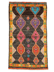 102X181 Moroccan Berber - Afghanistan Rug Modern Black/Brown (Wool, Afghanistan) Carpetvista