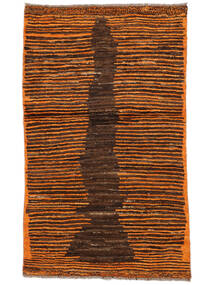 88X145 Moroccan Berber - Afghanistan Rug Modern Black/Brown (Wool, Afghanistan) Carpetvista